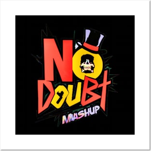 No Doubt Logo Mashup Posters and Art